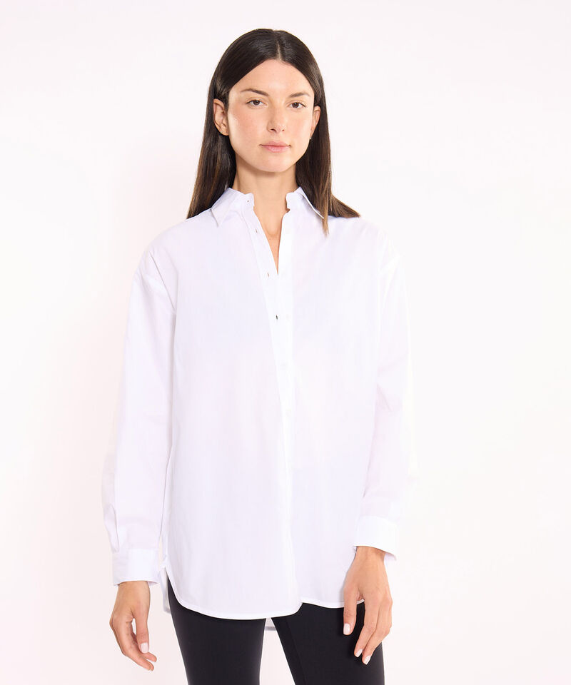 Camisa Para Mujer Blanco