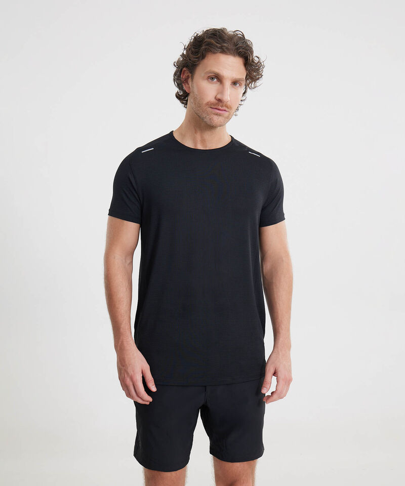 Camiseta Para Hombre Black