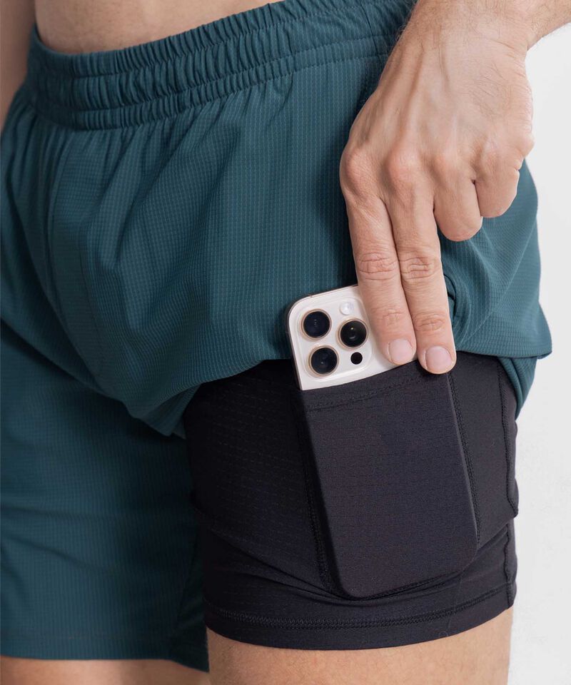 Bermuda Para Hombre Verde