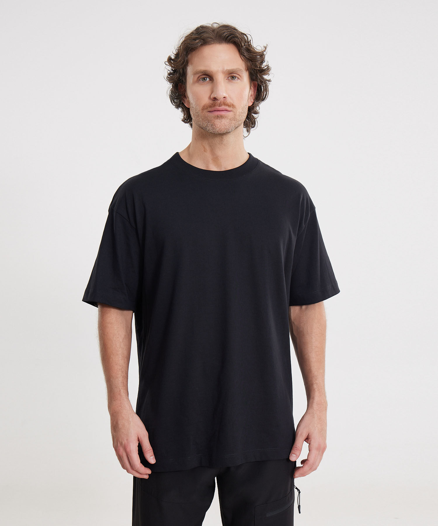 Camiseta Para Hombre Negro
