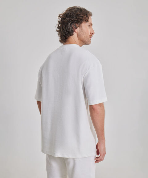 Camiseta Para Hombre Blanco