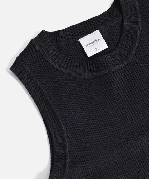 Camiseta Para Mujer Negro