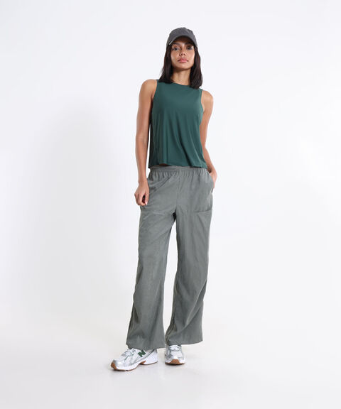 Camiseta Para Mujer VerdeOscuro image number null