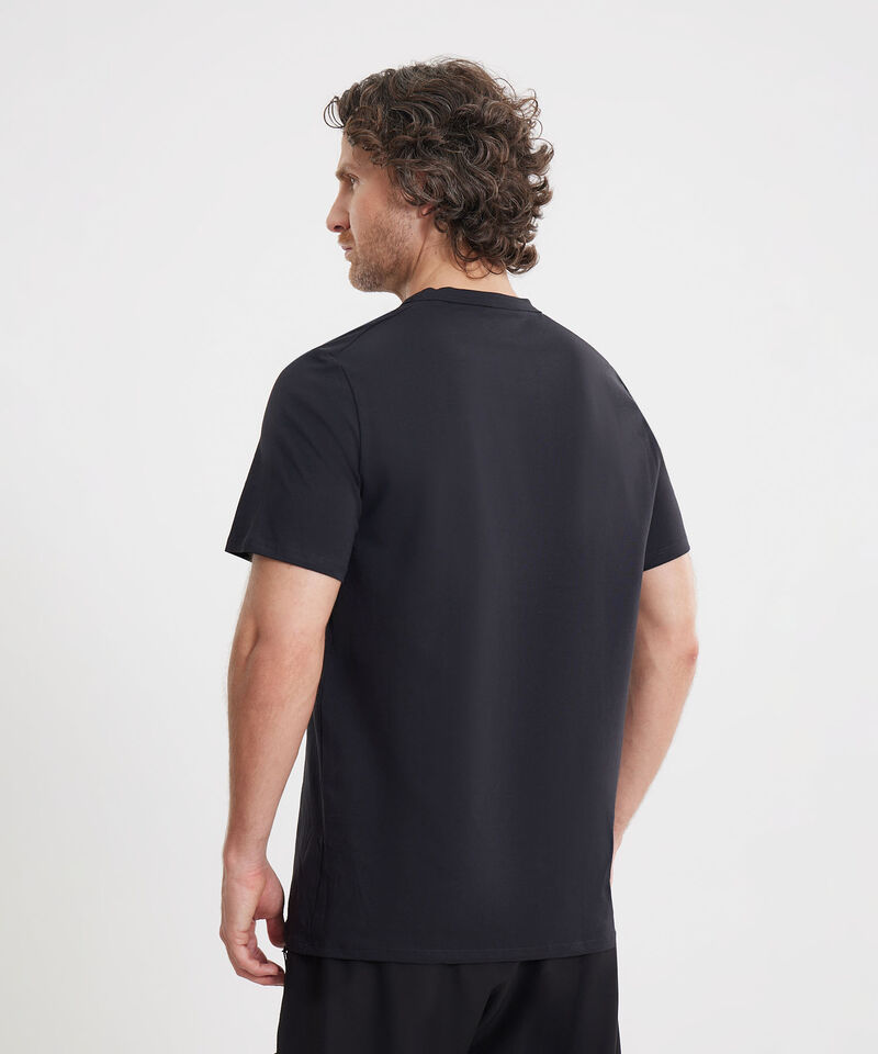 Camiseta Para Hombre Negro