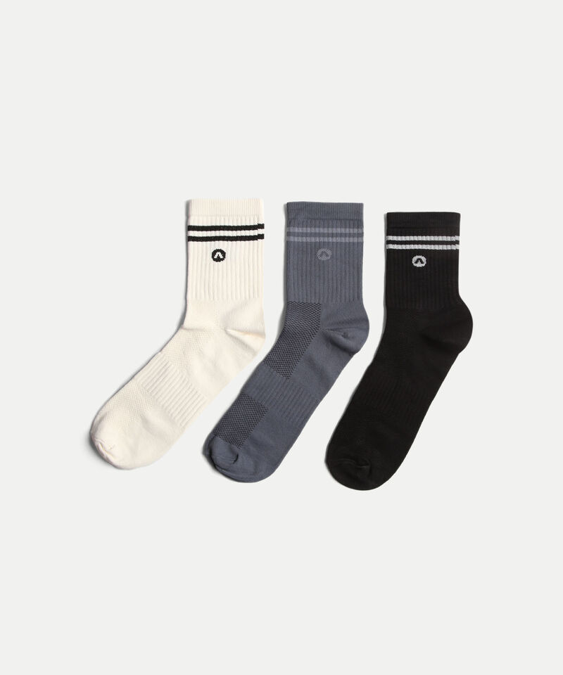 Medias Para Hombre Crema