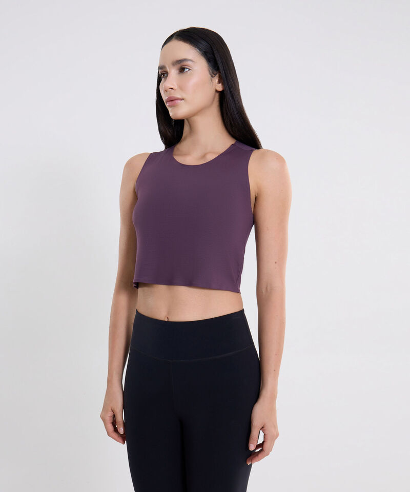 Camiseta Para Mujer Morado