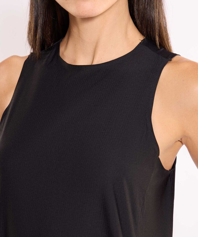 Camiseta Para Mujer Negro