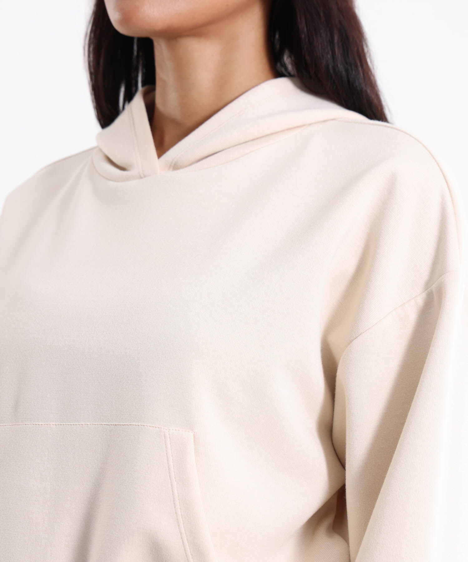 Buzo Para Mujer Crema