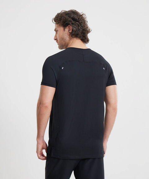 Camiseta Para Hombre Black
