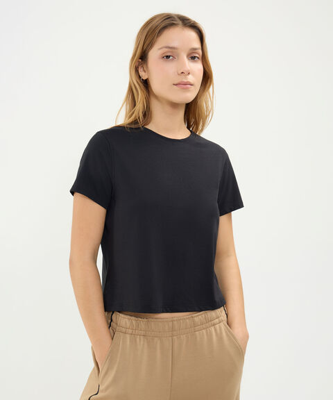 Camiseta Para Mujer Negro image number null