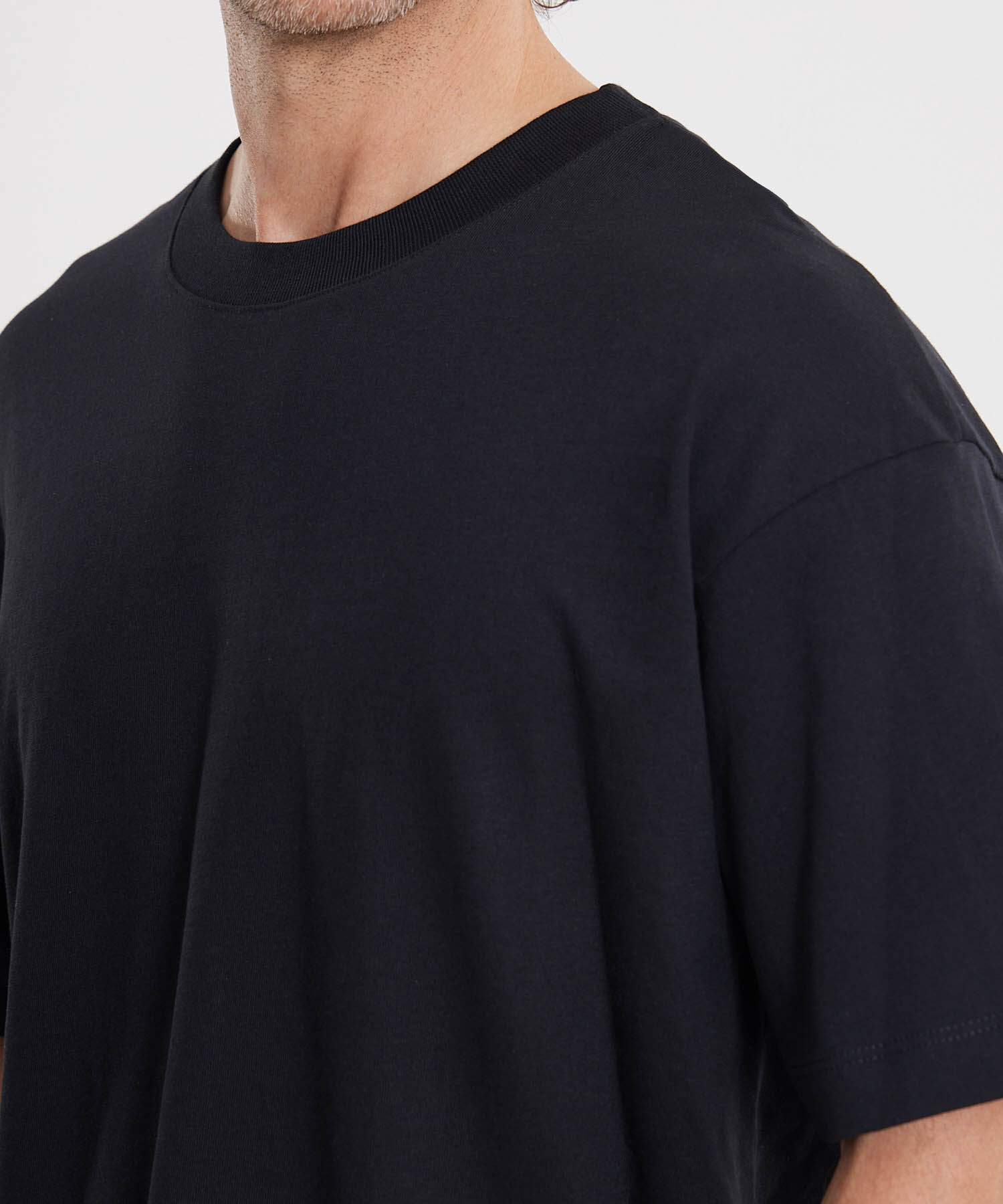 Camiseta Para Hombre Negro