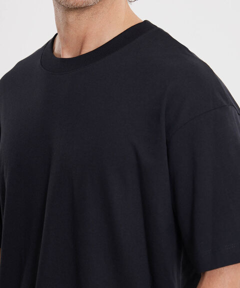 Camiseta Para Hombre Negro
