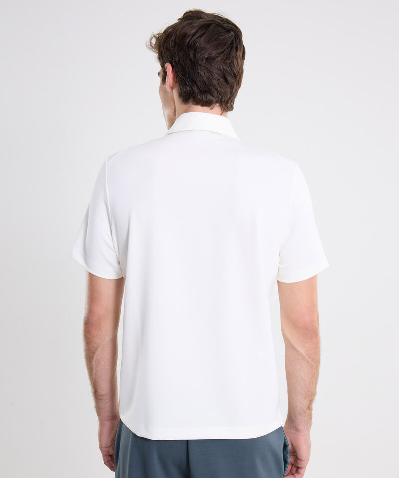 Polo Para Hombre Blanco