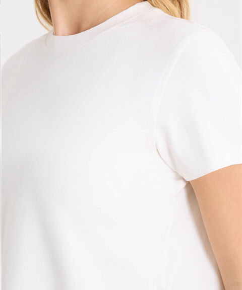 Camiseta Para Mujer Marfil