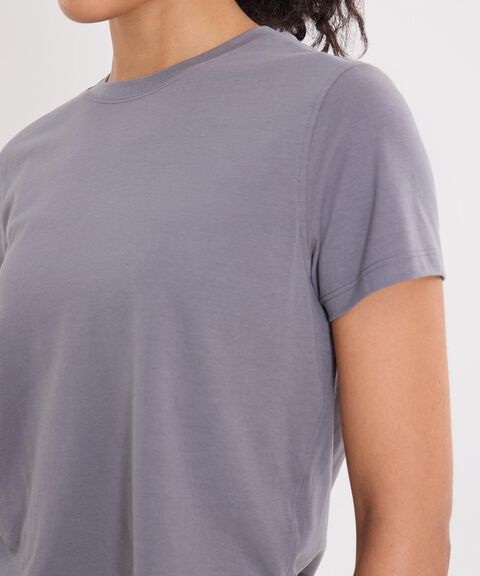 Camiseta Para Mujer Gris