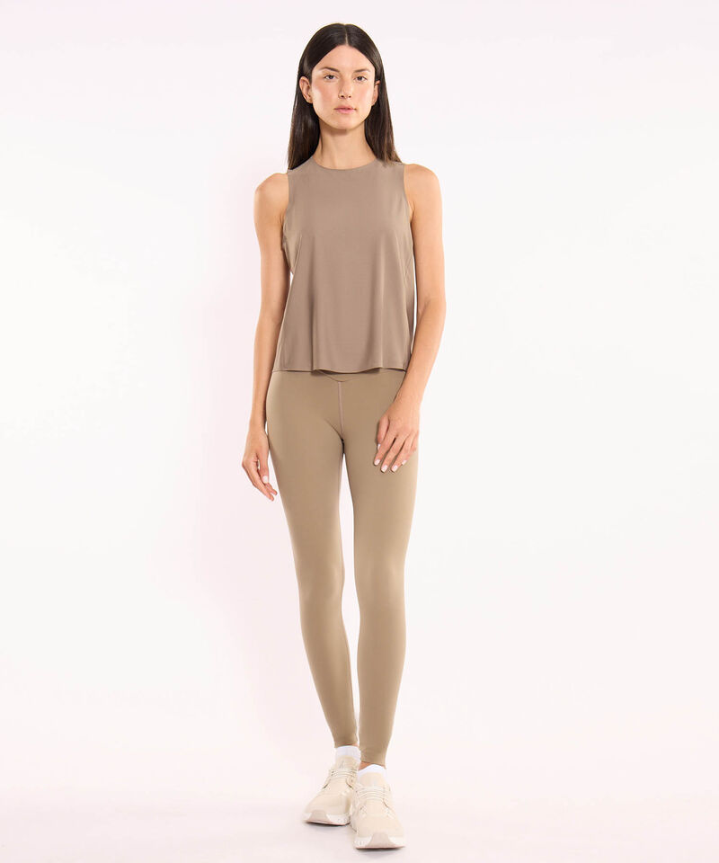 Playera Training Quadlite, Mocca