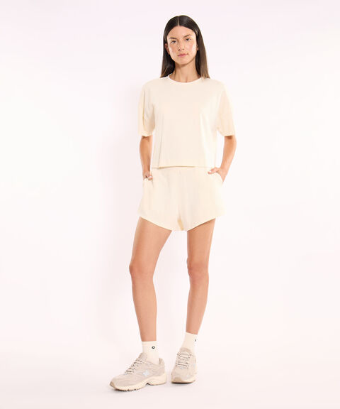 Short Para Mujer Crema image number null