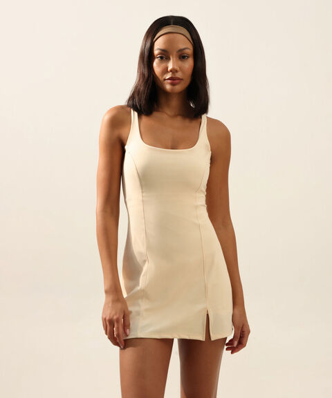 Vestido Para Mujer Crema