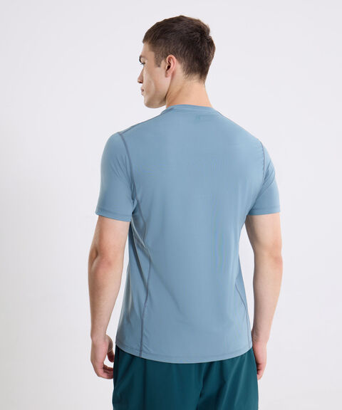 Camiseta Para Hombre AzulMedio