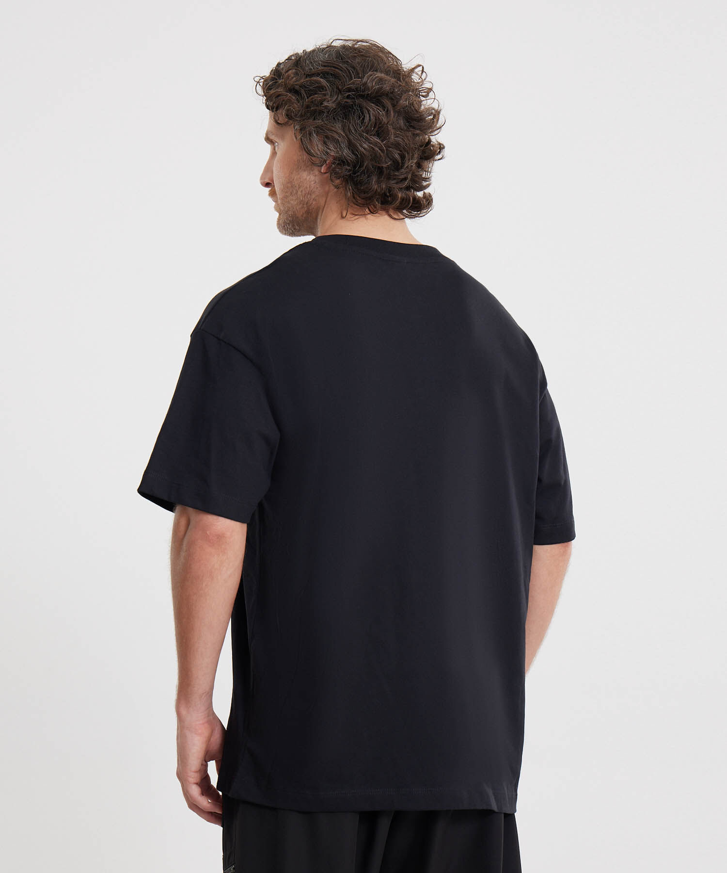Camiseta Para Hombre Negro