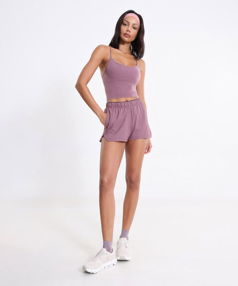 Short Para Mujer Morado image number null