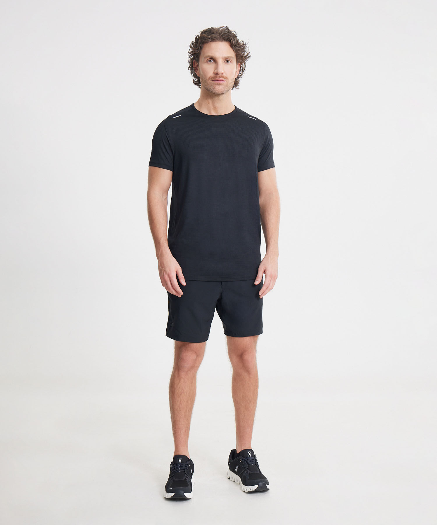 Bermuda Para Hombre Negro