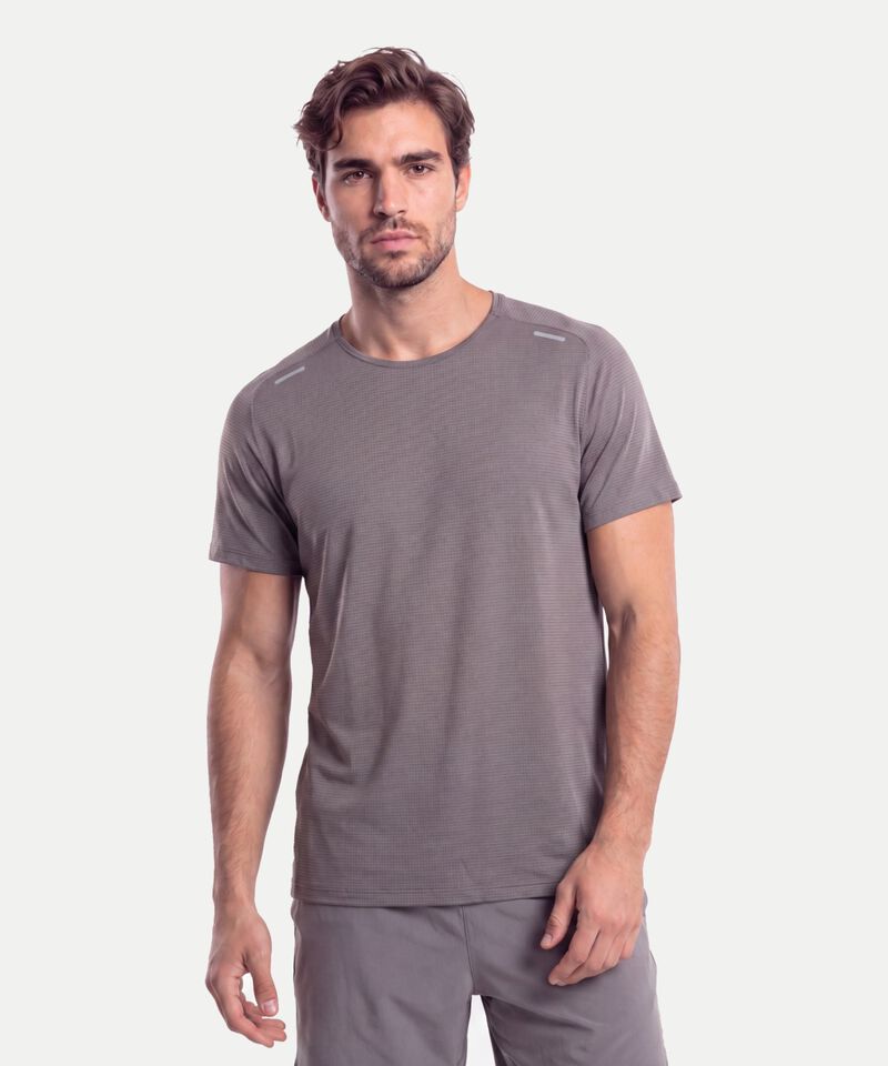 Camiseta Para Hombre GrisOscuro
