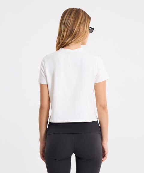 Camiseta Para Mujer Marfil