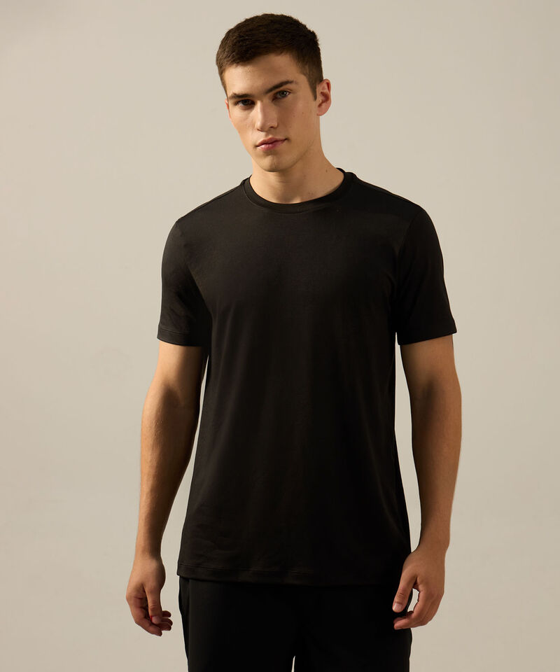 Camiseta Para Hombre Negro