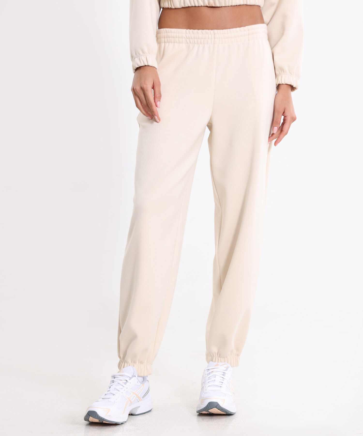 Pantalon Para Mujer Crema