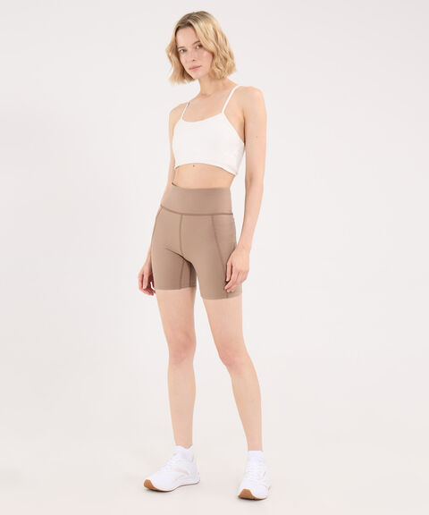 Short Para Mujer Beige image number null