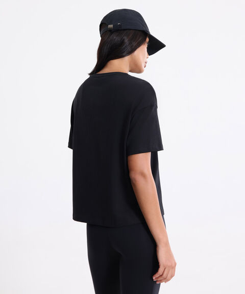 Camiseta Para Mujer Negro