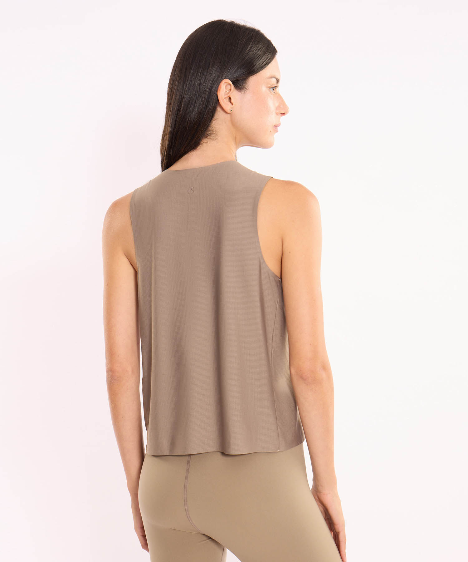 Playera Training Quadlite, Mocca