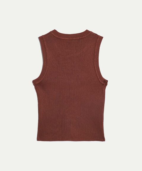 Camiseta Para Mujer Terracota