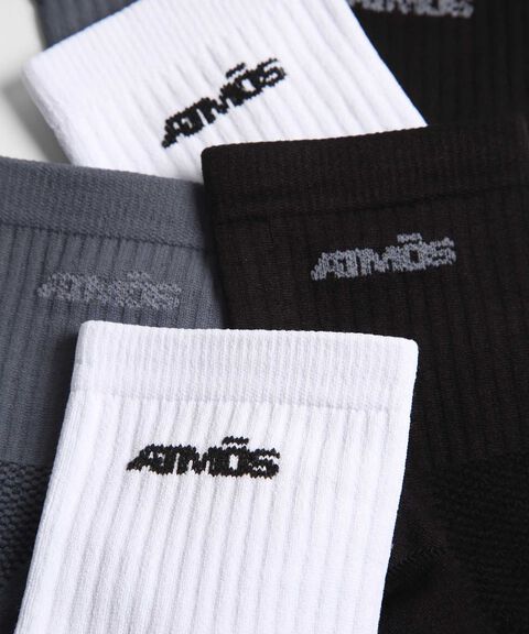 Medias Para Hombre Gris