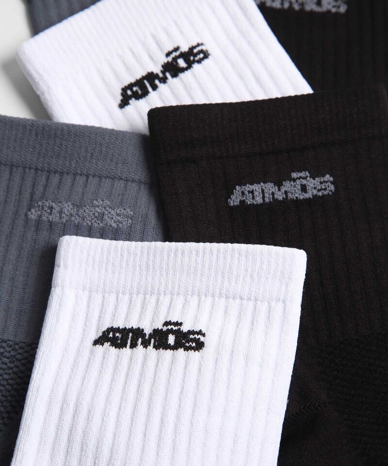 Medias Para Hombre Gris