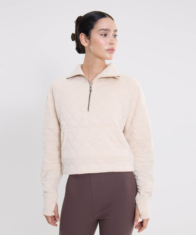 Chaqueta Para Mujer Crema