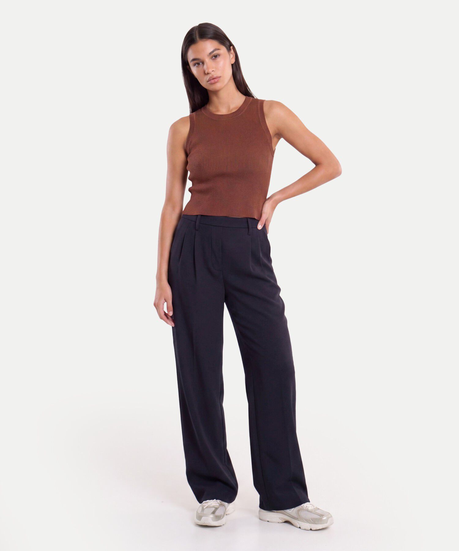 Camiseta Para Mujer Terracota