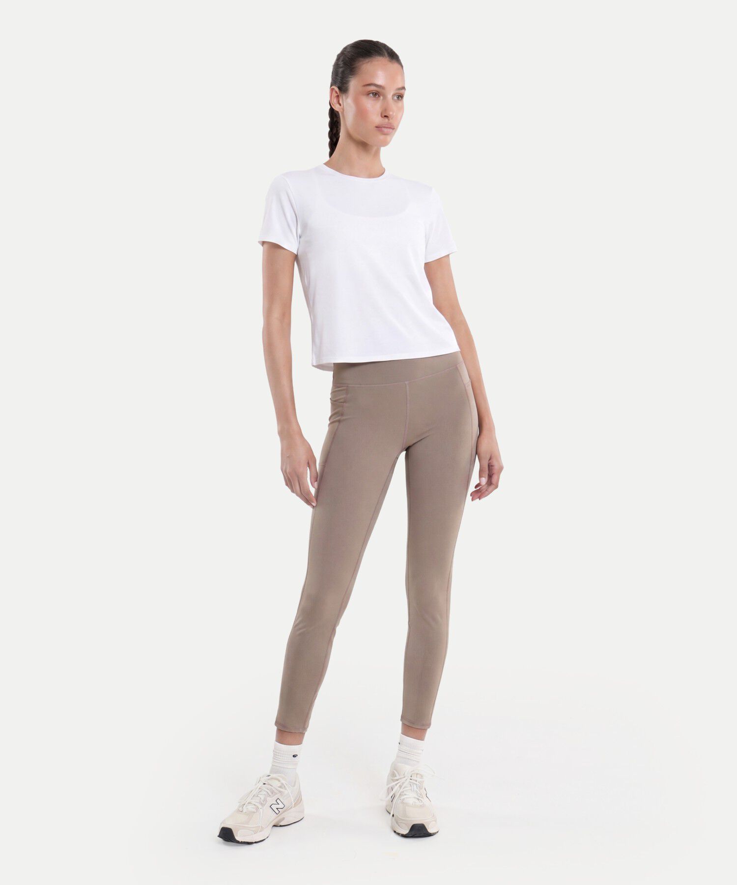 Leggins Para Mujer Cafe