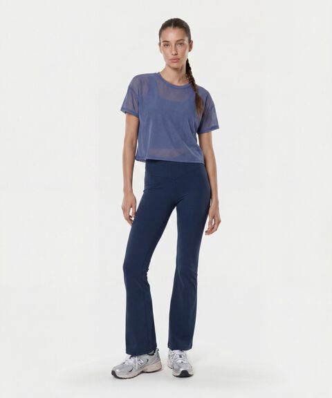 Camiseta Para Mujer Azul