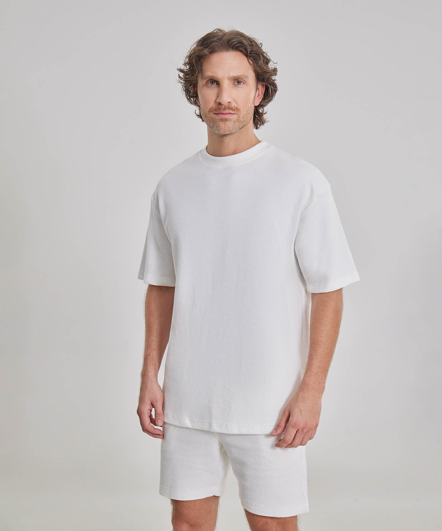 Camiseta Para Hombre Blanco