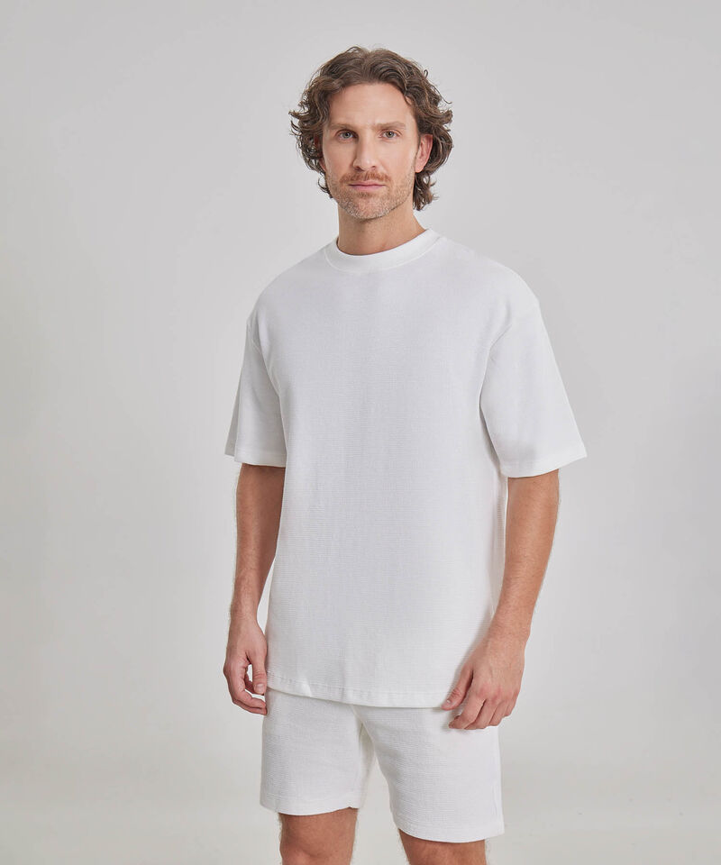 Camiseta Para Hombre Blanco