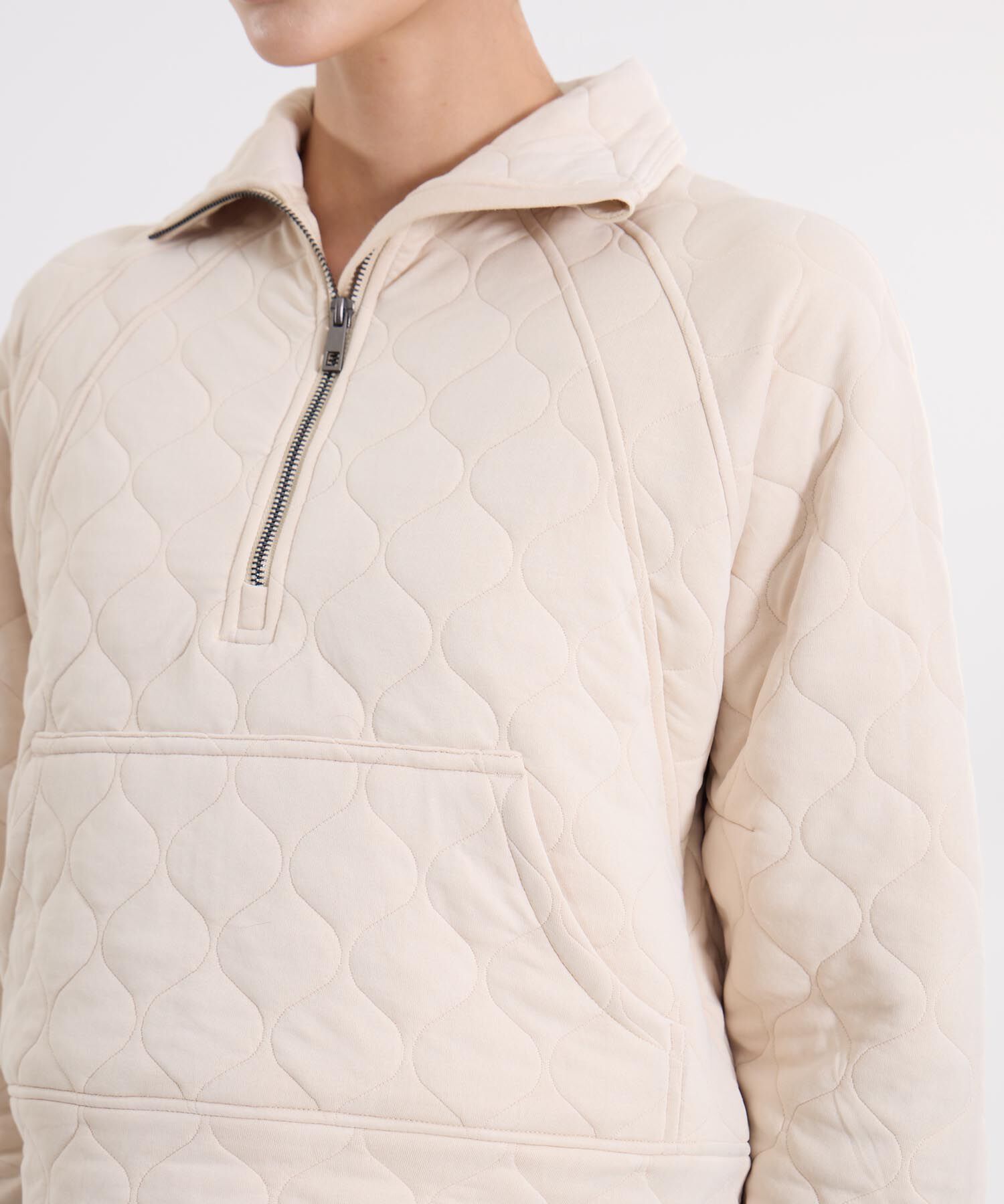 Chaqueta Para Mujer Crema
