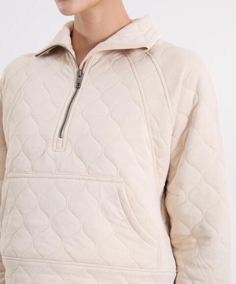 Chaqueta Para Mujer Crema