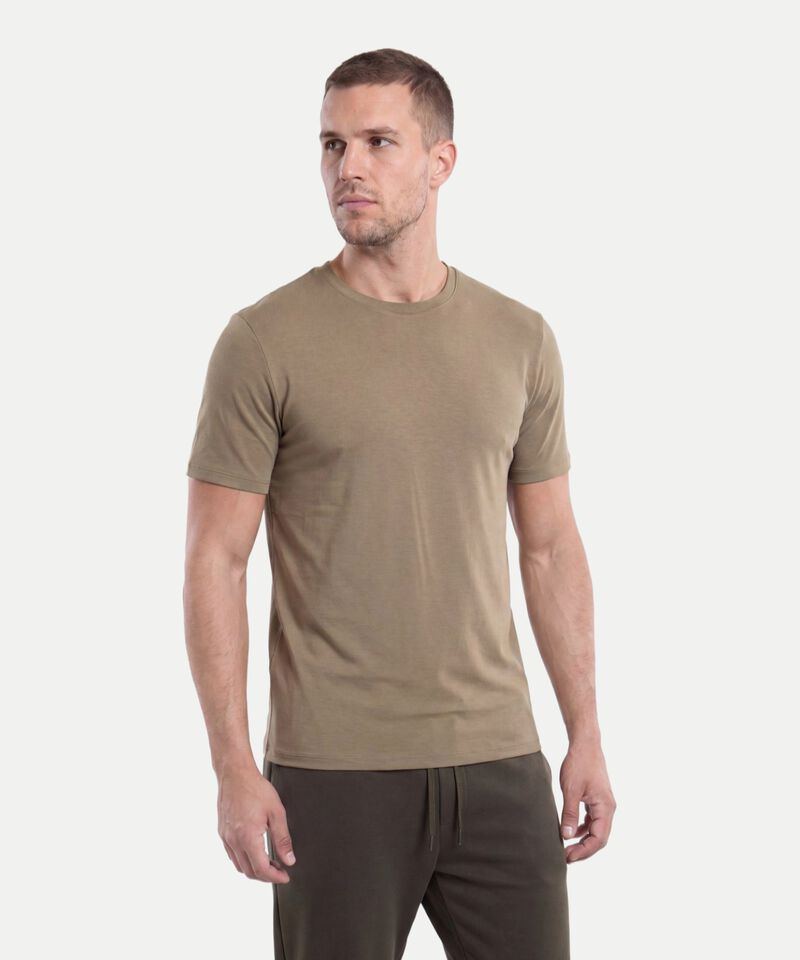 Camiseta Para Hombre VerdeOliva