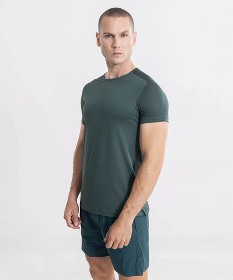 Camiseta Para Hombre Verde image number null