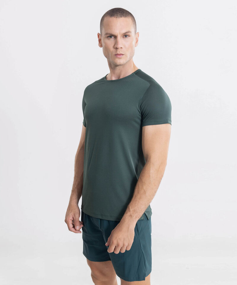 Camiseta Para Hombre Verde