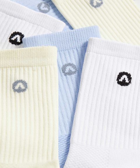 Medias Para Mujer Crema