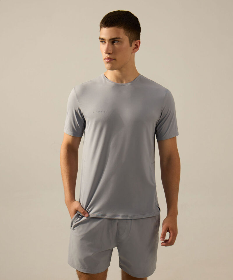 Camiseta Para Hombre Gris