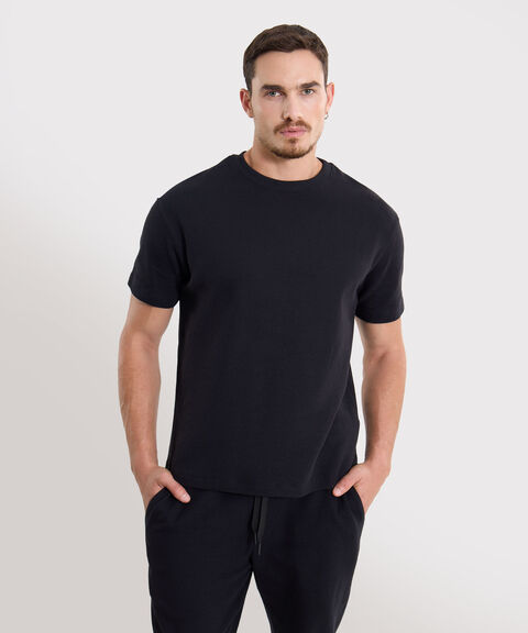 Camiseta Para Hombre Negro image number null